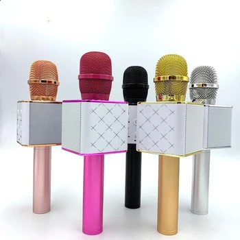 Original Q7 Handheld Microphone Bluetooth Wireless KTV With Speaker Mic Handheld Loudspeaker Portable Karaoke For Smartphone
Original Q7 Handheld Microphone Bluetooth Wireless KTV With Speaker Mic Handheld Loudspeaker Portable Karaoke For Smartphone