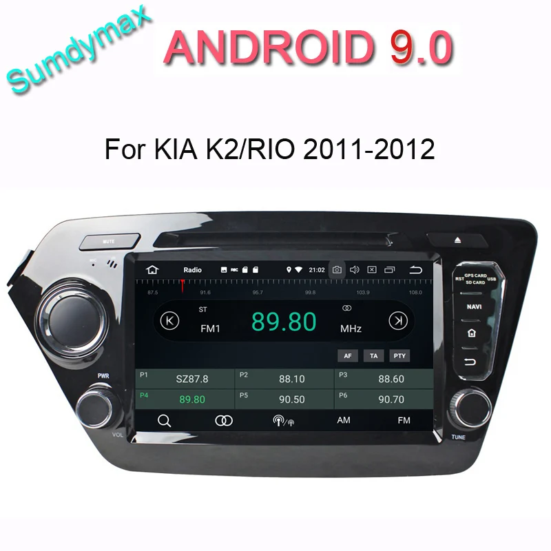 8inch two din android 9.0 car multimedia player for KIA K2 RIO 2011 2012-2015 with gps navigation wifi octa core 4G RAM 64G ROM
8inch two din android 9.0 car multimedia player for KIA K2 RIO 2011 2012-2015 with gps navigation wifi octa core 4G RAM 64G ROM