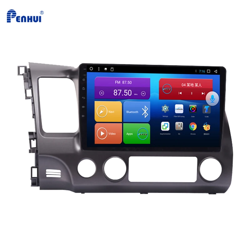 Android Car DVD For Honda Civic ( 2006-2011) Car Radio Multimedia Video Player Navigation GPS Android 10.0 double din 5.0
Android Car DVD For Honda Civic ( 2006-2011) Car Radio Multimedia Video Player Navigation GPS Android 10.0 double din 5.0