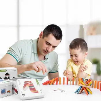 KIDs Blocks Toy Wooden Building Blocks Domino Tangram Puzzles Stacking/ Fishing Game Education Intelligent Toys For Children
KIDs Blocks Toy Wooden Building Blocks Domino Tangram Puzzles Stacking/ Fishing Game Education Intelligent Toys For Children