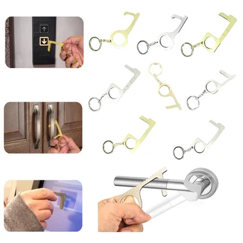Non-contact Door Opener Elevator Button Door Handle Switch Brass Key Safety Protection No-Touch Health Anti-bacteria Opener New
Non-contact Door Opener Elevator Button Door Handle Switch Brass Key Safety Protection No-Touch Health Anti-bacteria Opener New
