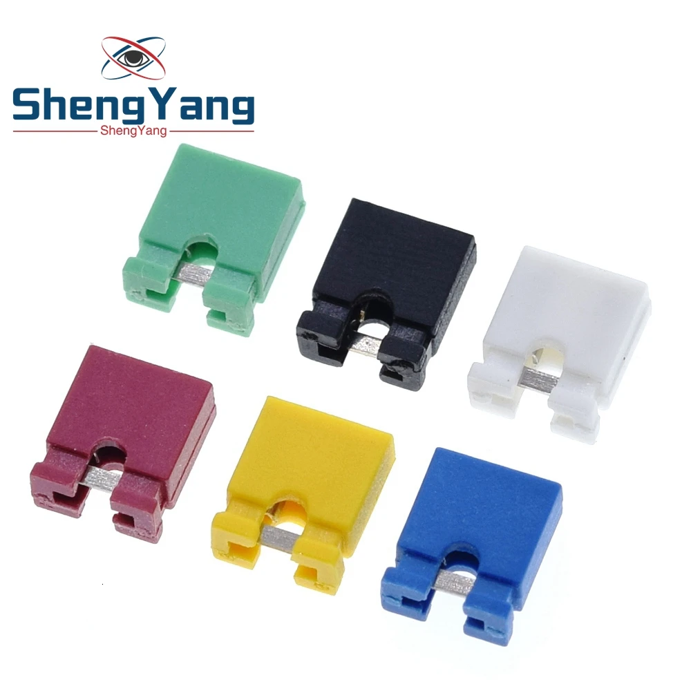 100PCS Pitch jumper shorted cap & Headers & Wire Housings 2.54MM SHUNT Black yellow white green red blue
100PCS Pitch jumper shorted cap & Headers & Wire Housings 2.54MM SHUNT Black yellow white green red blue