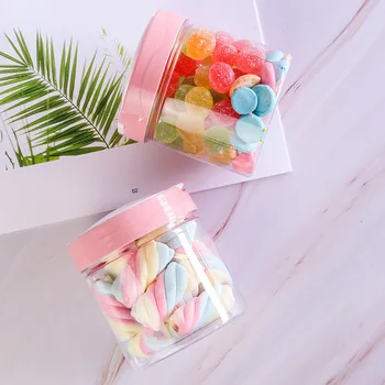 Candy Cookies Plastic Storage Boxes with Pink Lid Kitchen Dried Food Container Jar
Candy Cookies Plastic Storage Boxes with Pink Lid Kitchen Dried Food Container Jar