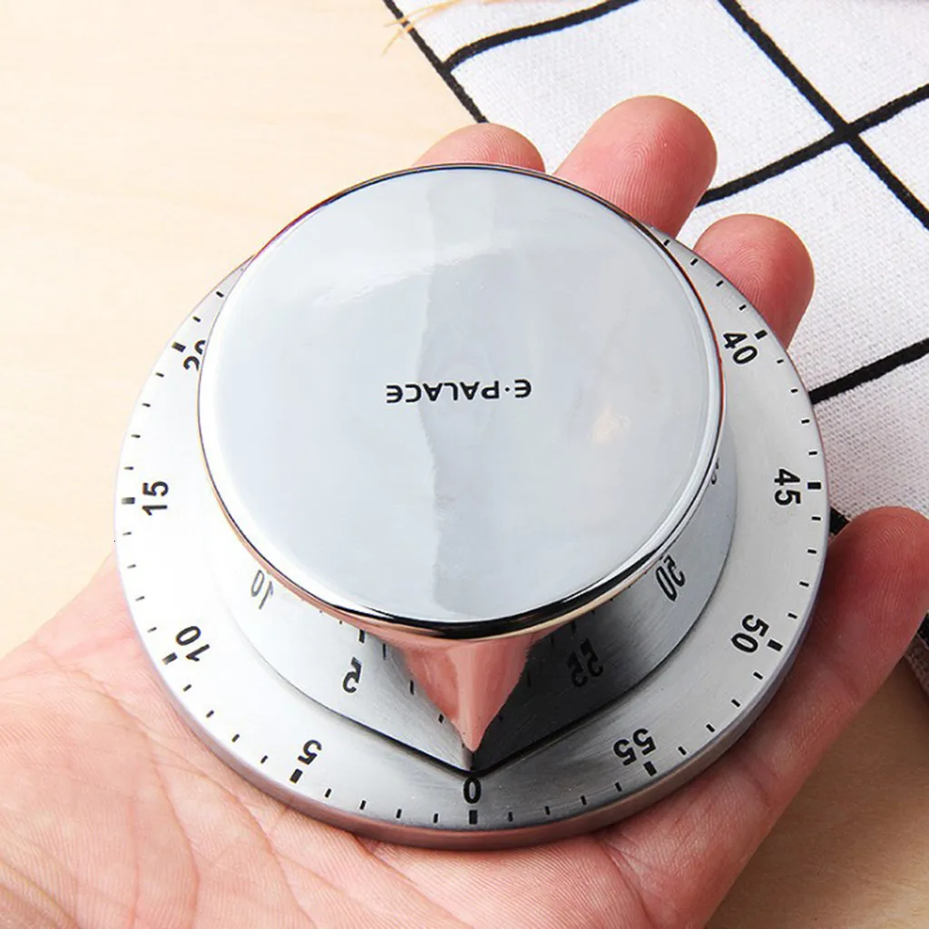 Stainless Steel Kitchen Timer With Magnetic Base Manual Mechanical Cooking Timer Countdown Cooking Tools Kitchen Gadgets
Stainless Steel Kitchen Timer With Magnetic Base Manual Mechanical Cooking Timer Countdown Cooking Tools Kitchen Gadgets