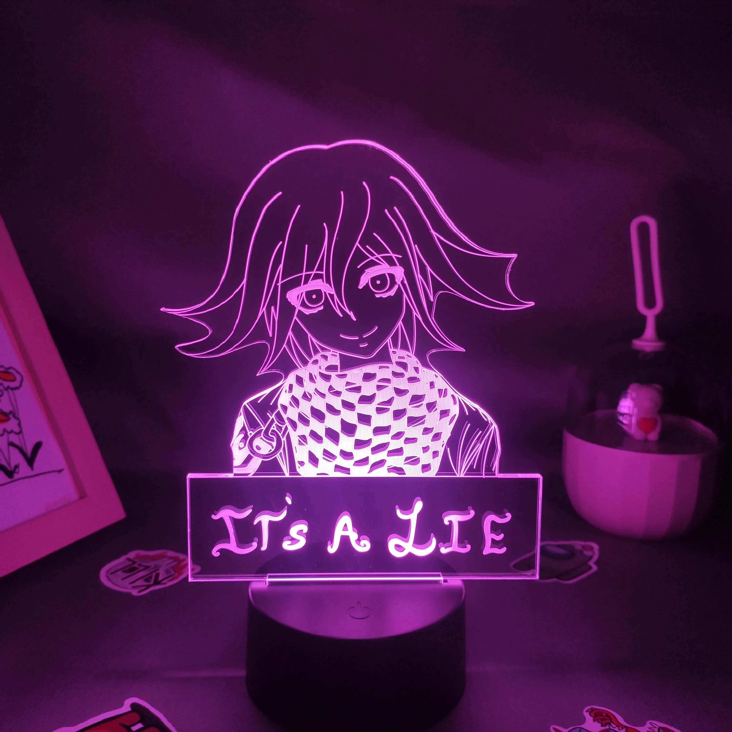 Danganronpa 3D Led Anime Figure Kokichi Oma Night Light Fun Gifts For Friend RGB Game Lava Lamp Bedroom Bedside Table Decoration
Danganronpa 3D Led Anime Figure Kokichi Oma Night Light Fun Gifts For Friend RGB Game Lava Lamp Bedroom Bedside Table Decoration