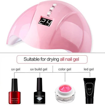 27pcs Professional 36W UV LED Manicure Set Nail Lamp Dryer Nail Files Nail Gel Polish Soak Off Gel Nail Polish Nail Art Tools
27pcs Professional 36W UV LED Manicure Set Nail Lamp Dryer Nail Files Nail Gel Polish Soak Off Gel Nail Polish Nail Art Tools