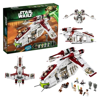 180012 Star Republic Gunship Toys Building Blocks Spacecraft Bricks Compatible 75021 Birthday Christmas Educational Gifts 
180012 Star Republic Gunship Toys Building Blocks Spacecraft Bricks Compatible 75021 Birthday Christmas Educational Gifts