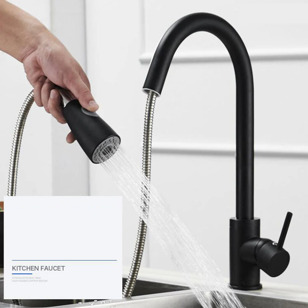 Swivel Durable Kitchen Faucet Tap Single Hole Brushed Nickel Stream Rotation Mixer Sink Pull Out Handle Sprayer Spray Nickel
Swivel Durable Kitchen Faucet Tap Single Hole Brushed Nickel Stream Rotation Mixer Sink Pull Out Handle Sprayer Spray Nickel