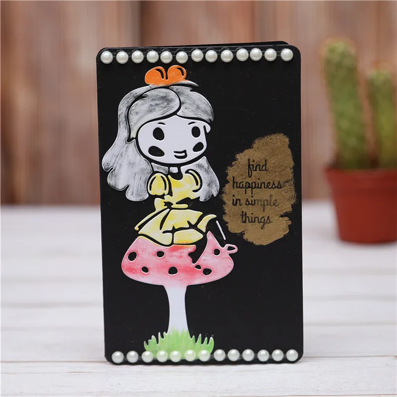 Eastshape Crafts Metal Steel Cutting Dies Girl on Mushroom Stencil for DIY Scrapbooking Paper/photo Cards Embossing Craft Dies
Eastshape Crafts Metal Steel Cutting Dies Girl on Mushroom Stencil for DIY Scrapbooking Paper/photo Cards Embossing Craft Dies
