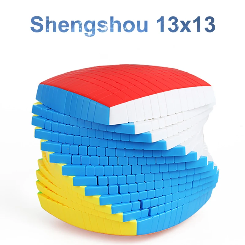 

Shengshou 13x13x13 Cube stickerless 128mm Pillow Cubes Speed Magic Puzzle SengSo 13x13 Educational Cubo magico Toys