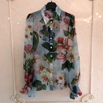 Printed Floral silk blouse Long Sleeve loose Style Elegant Women blouse 2020 new women Elegant blouse
Printed Floral silk blouse Long Sleeve loose Style Elegant Women blouse 2020 new women Elegant blouse