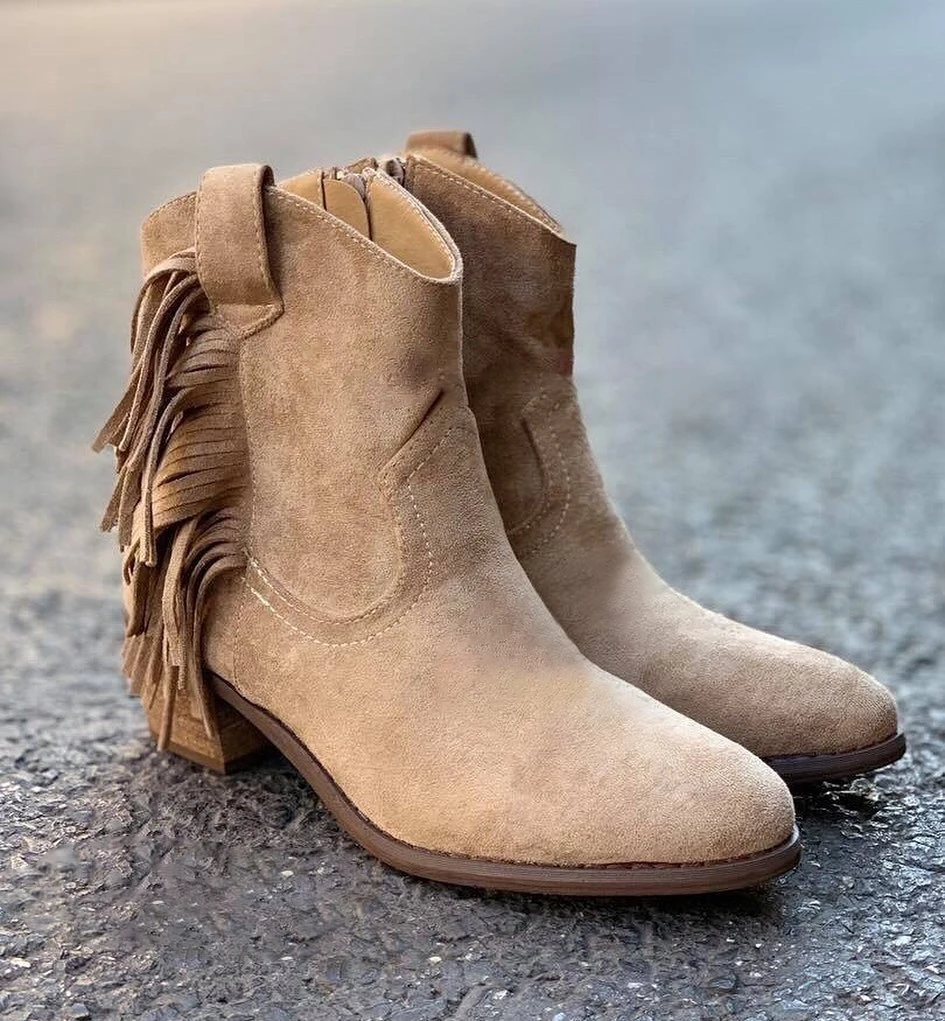 Adisputent Spring Autumn Leather Boots Med Chunky Heel Side Zip Pointed Toe Short Ankle Boot Women Casual Plus Size Pumps Shoes
Adisputent Spring Autumn Leather Boots Med Chunky Heel Side Zip Pointed Toe Short Ankle Boot Women Casual Plus Size Pumps Shoes