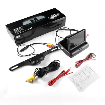 New Rear View Backup Waterproof Camera 7 LED and 4.3 LCD Rear View Mirror Monitor Kit For Car Vehicle 170 Degree Viewing Angle
New Rear View Backup Waterproof Camera 7 LED and 4.3 LCD Rear View Mirror Monitor Kit For Car Vehicle 170 Degree Viewing Angle