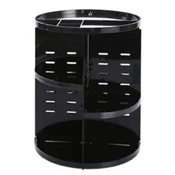 360 Degree Rotating Cosmetic Storage Box Plastic Dressing Table Shelf Lipstick Skin Care Finishing Box Storage Rack 
360 Degree Rotating Cosmetic Storage Box Plastic Dressing Table Shelf Lipstick Skin Care Finishing Box Storage Rack