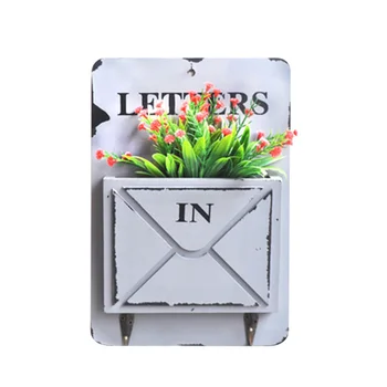 18X4.5X26Cm White Wall Mount Mailbox For Garden Outdoor Letter Newspaper Organizer
18X4.5X26Cm White Wall Mount Mailbox For Garden Outdoor Letter Newspaper Organizer