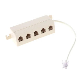 Telephone junction box one line divided into five lines one input five output splitter Telephone multi-line distributor
Telephone junction box one line divided into five lines one input five output splitter Telephone multi-line distributor