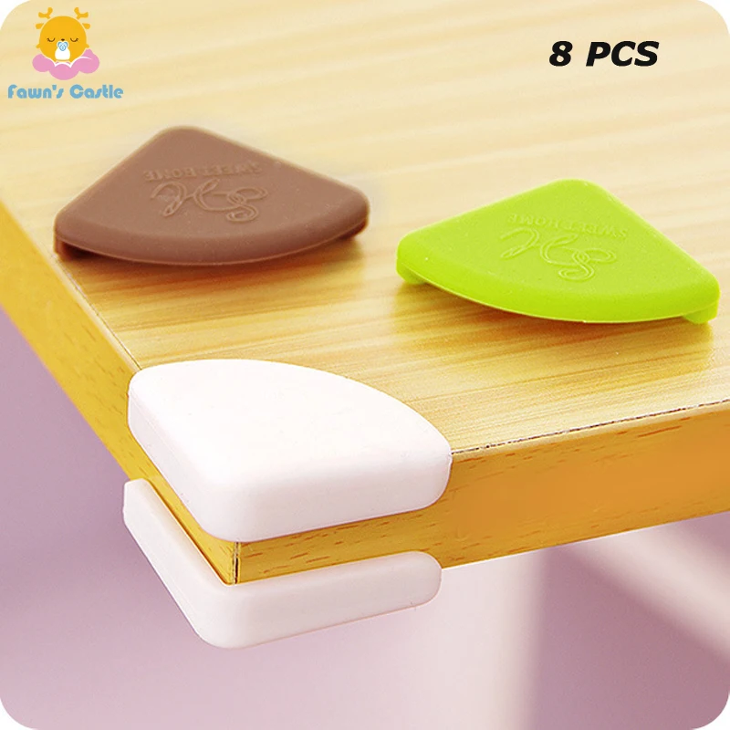8PCS Infant Safety Table Corner Angle Protector Soft Silicone Protection Edge Protective Pad Child Safety Table Corner Guards
8PCS Infant Safety Table Corner Angle Protector Soft Silicone Protection Edge Protective Pad Child Safety Table Corner Guards