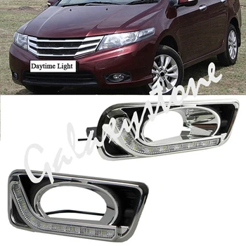 For Honda City 2012 2013 Left&Right Light Pipe White Daytime Running Lights DRL New 
For Honda City 2012 2013 Left&Right Light Pipe White Daytime Running Lights DRL New