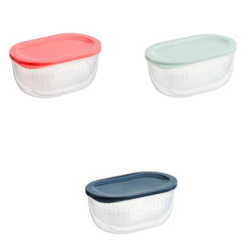 Kitchen Scallion Storage Box, Refrigerator Storage Box, Plastic Transparent Drain Food Sealed Box
Kitchen Scallion Storage Box, Refrigerator Storage Box, Plastic Transparent Drain Food Sealed Box