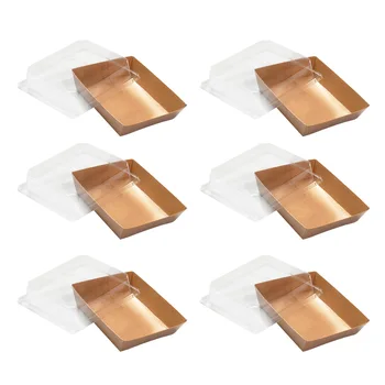 50pcs Kraft Paper Cake Boxes Paper Sandwich Containers Food Packaging Box Party Favors
50pcs Kraft Paper Cake Boxes Paper Sandwich Containers Food Packaging Box Party Favors