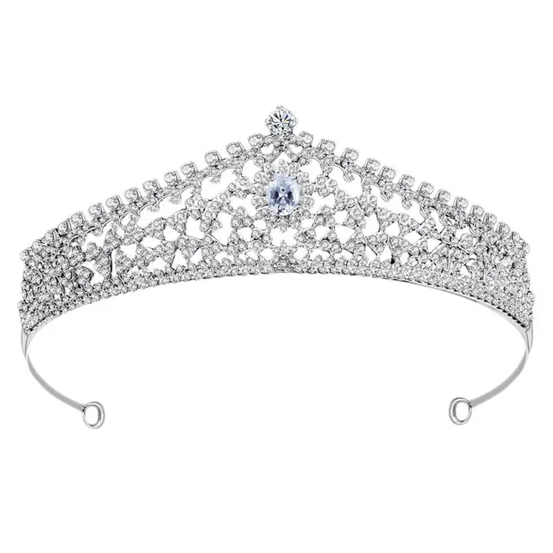Wedding Headband European American Crown Alloy Rhinestone Bridal Headband Zircon Hair Ornament Women Hair Hoop Bridal Hair Band
Wedding Headband European American Crown Alloy Rhinestone Bridal Headband Zircon Hair Ornament Women Hair Hoop Bridal Hair Band