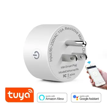 Wifi Alexa Compatible Tuya Smart Life Socket US Plug Google Home Improvement AC 110V -240V Itelligent Adapter APP Remote Control
Wifi Alexa Compatible Tuya Smart Life Socket US Plug Google Home Improvement AC 110V -240V Itelligent Adapter APP Remote Control