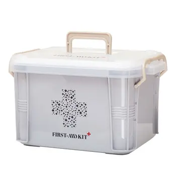 Practical Design Home Use Medicine Box First Aid Kit Box Plastic Container Emergency Kit Portable Storage Organizer
Practical Design Home Use Medicine Box First Aid Kit Box Plastic Container Emergency Kit Portable Storage Organizer
