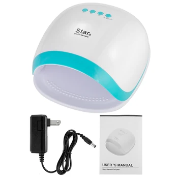 72W UV and LED dual light source high power nail lamp with Smart Sensor ABS Plastic Nail Gel Curing Lamp with 4 Timer Setting
72W UV and LED dual light source high power nail lamp with Smart Sensor ABS Plastic Nail Gel Curing Lamp with 4 Timer Setting