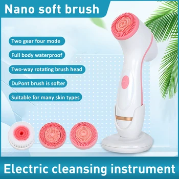 Facial Cleansing Brush Face Brush Set Facial Spa System For Skin Deep Cleaning Remove Blackhead Machine Beauty Devices TSLM1
Facial Cleansing Brush Face Brush Set Facial Spa System For Skin Deep Cleaning Remove Blackhead Machine Beauty Devices TSLM1