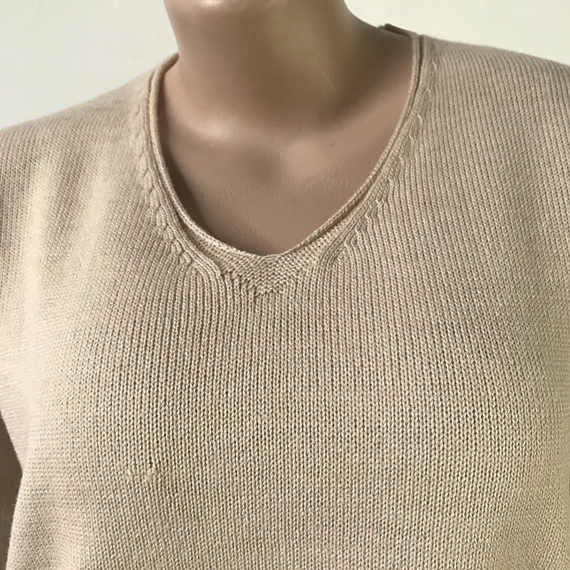 Loose women jumper spring autumn oversized knitted women sweaters and pullovers thin black long sleeve ladies sweater DR2250 (48)