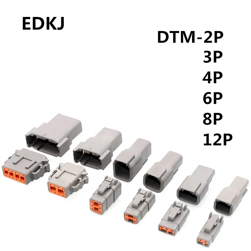 1 set Deutsch DTM06/DTM04 2/3/4/6/8P Engine Gearbox waterproof electrical connector for car bus motor truck
1 set Deutsch DTM06/DTM04 2/3/4/6/8P Engine Gearbox waterproof electrical connector for car bus motor truck