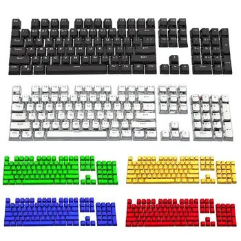 104Pcs Universal Key Cap Set PBT Backlight Keycaps for Mechanical Keyboard Replacement Key Caps Keycap Keyboards Accessories