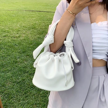 Small PU Leather Drawstring Bucket Bag Lady Crossbody Bags Women 2020 Solid Color Shoulder Handbags Female Cross Body Bag
Small PU Leather Drawstring Bucket Bag Lady Crossbody Bags Women 2020 Solid Color Shoulder Handbags Female Cross Body Bag