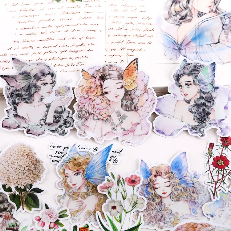 17pcs/16pcsButterfly Elf Sticker Diy Album Scrapbooking Diary Planner Journal Sticker Decorative Label For Kids
17pcs/16pcsButterfly Elf Sticker Diy Album Scrapbooking Diary Planner Journal Sticker Decorative Label For Kids