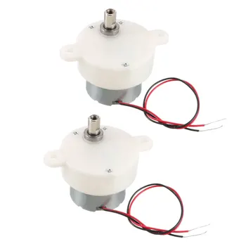 uxcell 2PCS DC 6V 100 RPM Cylinder Shape Deceleration Reducing Motor, 2-Wire Connecting
uxcell 2PCS DC 6V 100 RPM Cylinder Shape Deceleration Reducing Motor, 2-Wire Connecting
