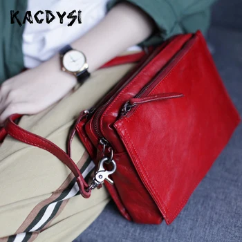 Real Cow Leather Luxury Designer Retro Women Messenger Bag Small Quality Girl Shoulder Bag Simple Casual Satchel Purse Body Bags
Real Cow Leather Luxury Designer Retro Women Messenger Bag Small Quality Girl Shoulder Bag Simple Casual Satchel Purse Body Bags