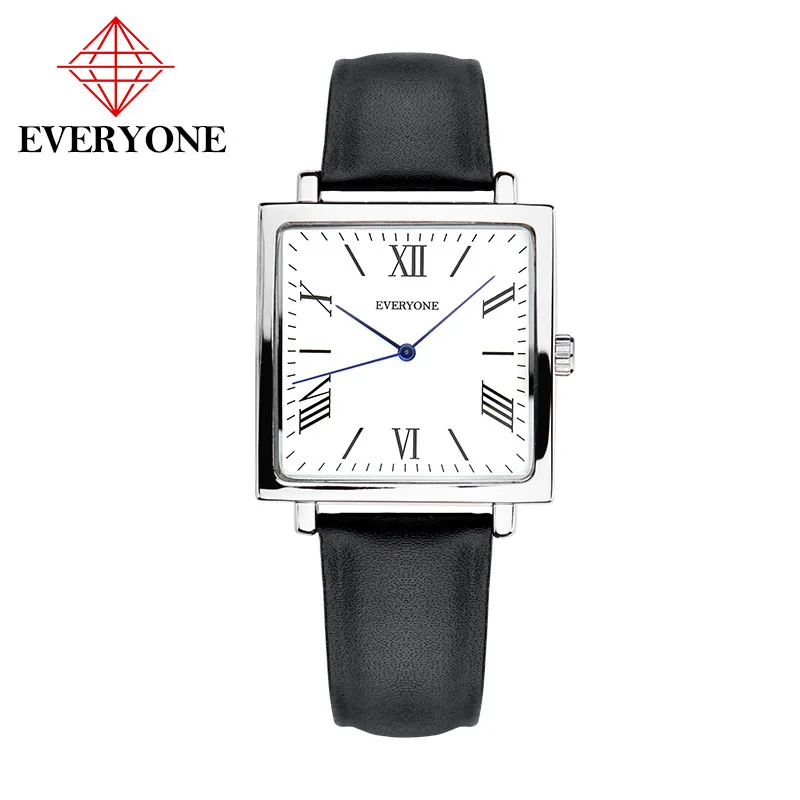 Watch Switzerland Top Grade Black And White Couple Watch Fashion New Style Square Leather Belt Men's WOMEN'S Quartz Watch
Watch Switzerland Top Grade Black And White Couple Watch Fashion New Style Square Leather Belt Men's WOMEN'S Quartz Watch