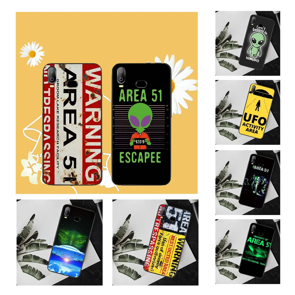 NBDRUICAI Area 51 Coque Shell чехол для телефона Samsung A10 A20 A30 A40 A50 A70 A71 A51 A6 A8 2018 | Мобильные