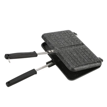 Aluminum Alloy Breakfast Baking Tray Non Stick Multifunction Extendable Handle Double Sided Sandwich Anti Slip Home Frying Bread
Aluminum Alloy Breakfast Baking Tray Non Stick Multifunction Extendable Handle Double Sided Sandwich Anti Slip Home Frying Bread