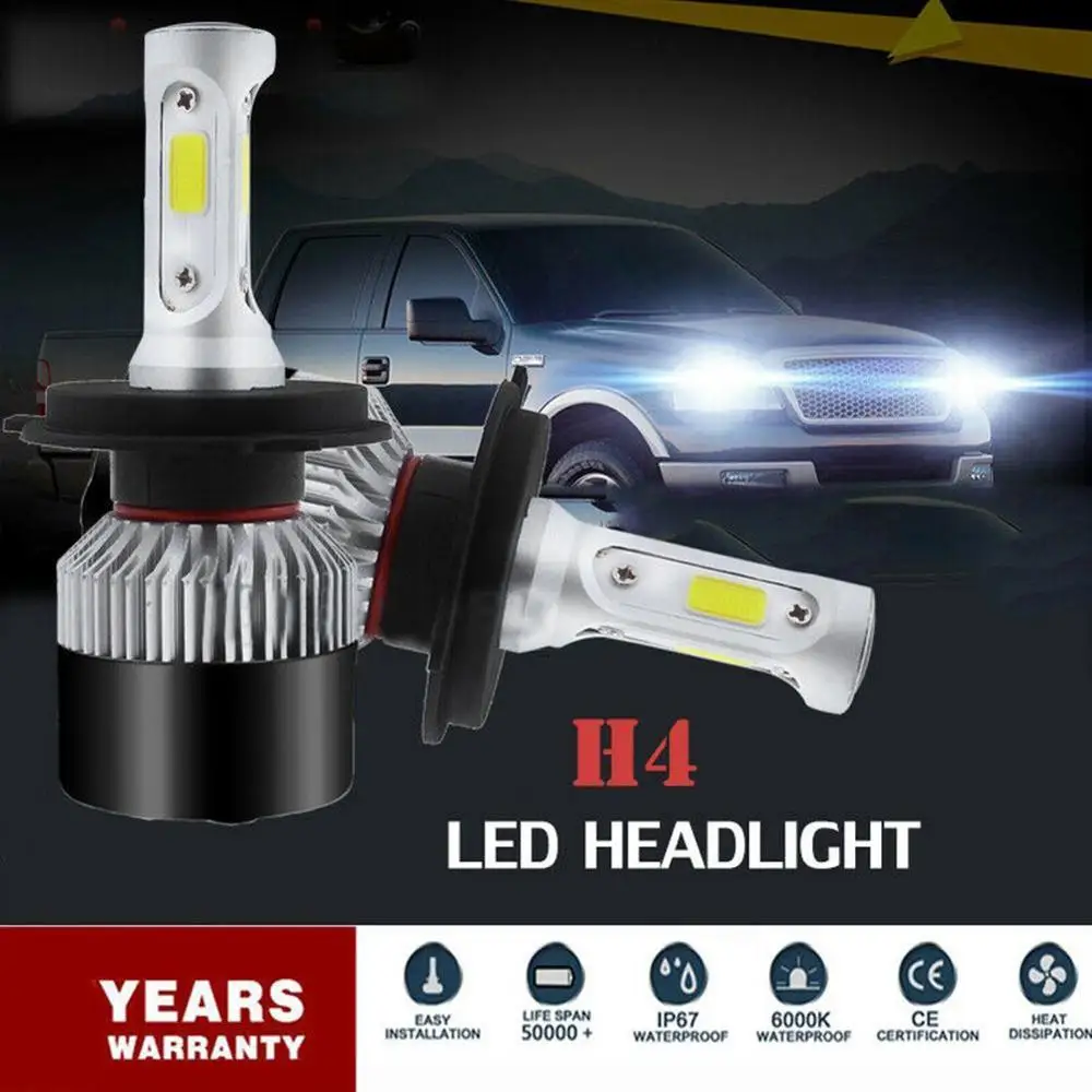 2Pcs Auto Car Headlight Bulbs 72W 8000LM car light 6000k led automotivo H1 LED H11 H7 H4 H3 HB4 HB3 H8 H27 9005 9006 DC12V 24V
2Pcs Auto Car Headlight Bulbs 72W 8000LM car light 6000k led automotivo H1 LED H11 H7 H4 H3 HB4 HB3 H8 H27 9005 9006 DC12V 24V