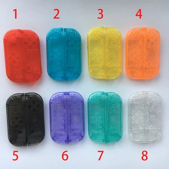 High Quality Clear Color For NS Switch Joy-con Transparent Color Shell Case For Joycon
High Quality Clear Color For NS Switch Joy-con Transparent Color Shell Case For Joycon