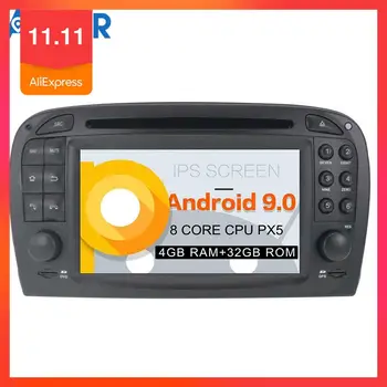 Android 9.0 Car CD DVD Player GPS Navigation For Mercedes Benz SL R230 SL500 2001-2007 Autoradio Headunit Record Multimedia WIFI
Android 9.0 Car CD DVD Player GPS Navigation For Mercedes Benz SL R230 SL500 2001-2007 Autoradio Headunit Record Multimedia WIFI