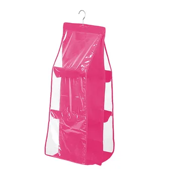 6 cell Bouble-Sided Clear Wardrobe Closet Space Saving Bag Organizer Wardrobe Hanging 3-Layer 6-Bag Storage Bag Underwear Bags
6 cell Bouble-Sided Clear Wardrobe Closet Space Saving Bag Organizer Wardrobe Hanging 3-Layer 6-Bag Storage Bag Underwear Bags