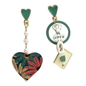 10 pair / lot wholesale fashion jewelry metal enamel alice poker rabbit heart cute earring for women
10 pair / lot wholesale fashion jewelry metal enamel alice poker rabbit heart cute earring for women