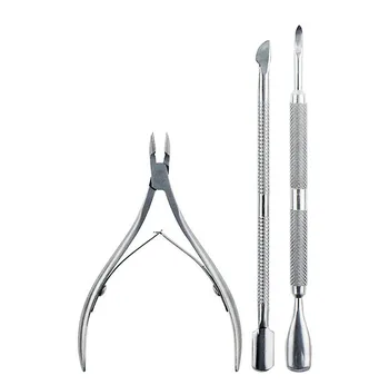 3 Sets Of Stainless Steel Cuticle Removal Tools Steel Nail Tool Cuticle Nipper Spoon Cuticle Pusher Remover Cutter Clipper
3 Sets Of Stainless Steel Cuticle Removal Tools Steel Nail Tool Cuticle Nipper Spoon Cuticle Pusher Remover Cutter Clipper