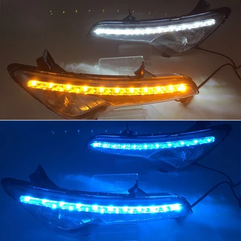 CSCSNL 1 Set LED DRL Daytime running light fog lamp cover daylight with Yellow Turning for Kia Sportage 2010 2011 2012 2013 2014
CSCSNL 1 Set LED DRL Daytime running light fog lamp cover daylight with Yellow Turning for Kia Sportage 2010 2011 2012 2013 2014