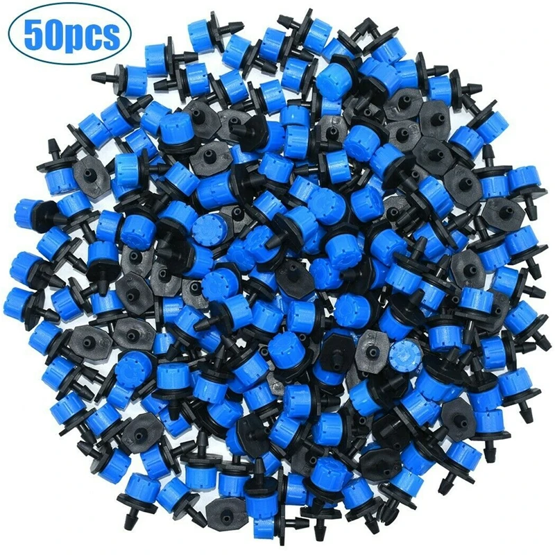 50pcs Nozzle Dripper Watering Sprayer Plant Misting Atomizing Sprinkler Garden Drip Irrigation Sprinkler System Hose Connector
50pcs Nozzle Dripper Watering Sprayer Plant Misting Atomizing Sprinkler Garden Drip Irrigation Sprinkler System Hose Connector