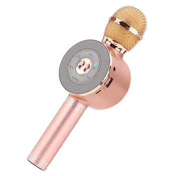 Wireless Bluetooth Karaoke Microphone K Song KTV Live Computer Smartphone Microphone
Wireless Bluetooth Karaoke Microphone K Song KTV Live Computer Smartphone Microphone