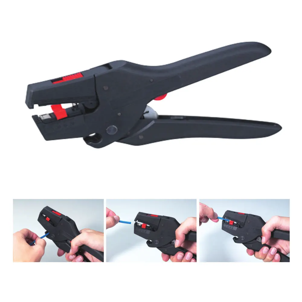Multi-functional Hand Tool Cable Cutter and Stripper for Single or Multiple Cables and Wires of 0.08-6.0mm²
Multi-functional Hand Tool Cable Cutter and Stripper for Single or Multiple Cables and Wires of 0.08-6.0mm²
