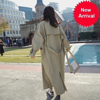 arrival women new fashion holiday comfortable loose trench coat professional OL temperament solid girls warm outdoor long trench
arrival women new fashion holiday comfortable loose trench coat professional OL temperament solid girls warm outdoor long trench